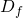 D_{f}